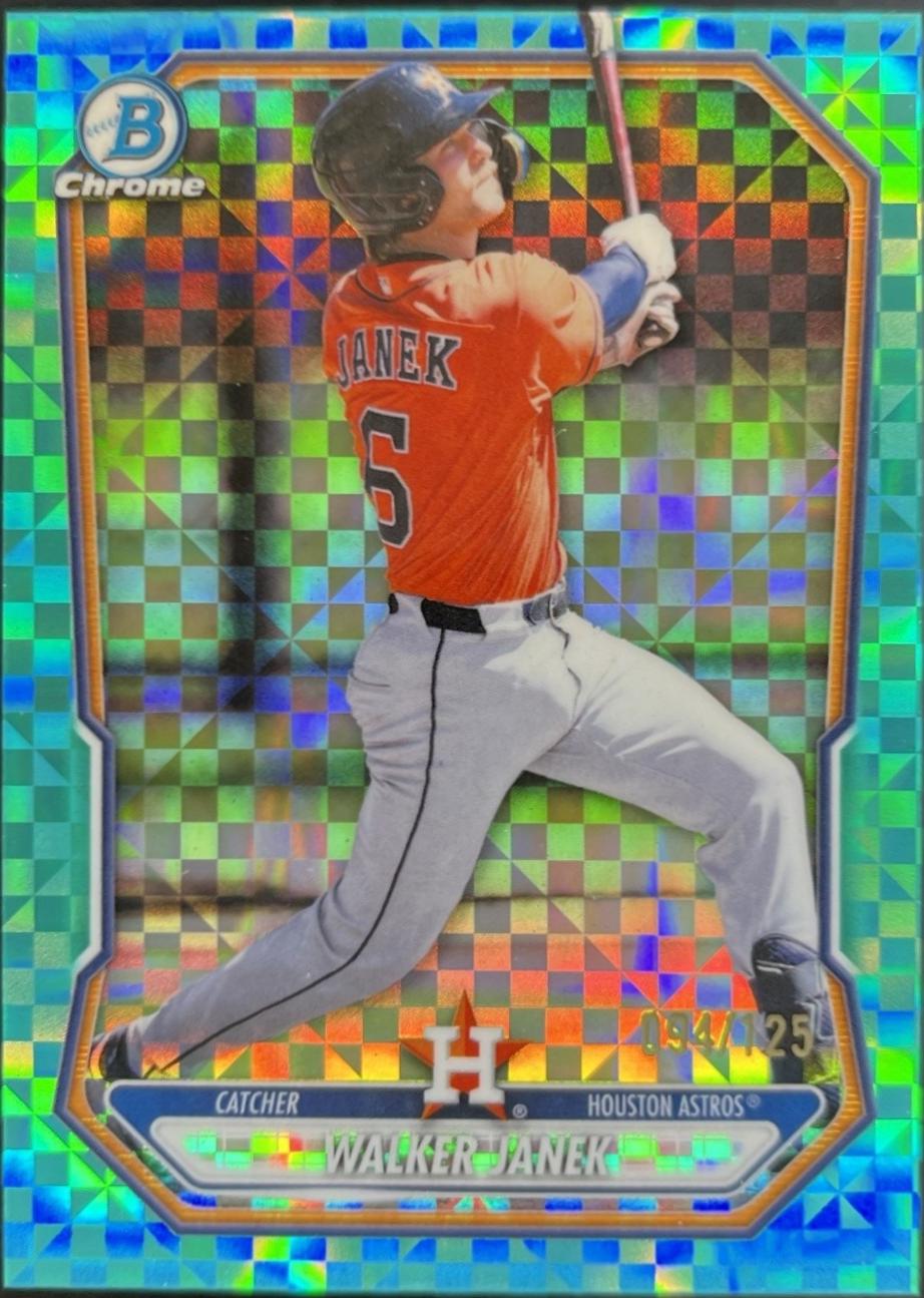 Walker Janek [Aqua X-Fractor Refractor] #BCP-131