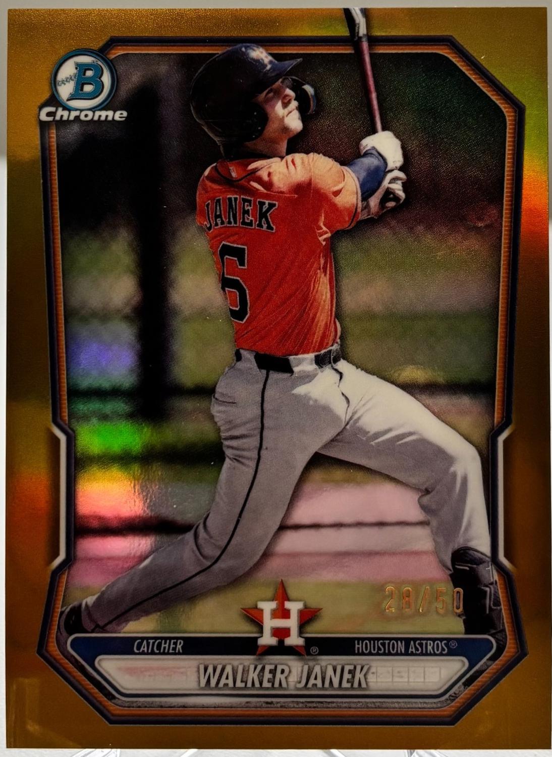 Walker Janek [Gold Refractor] #BCP-131