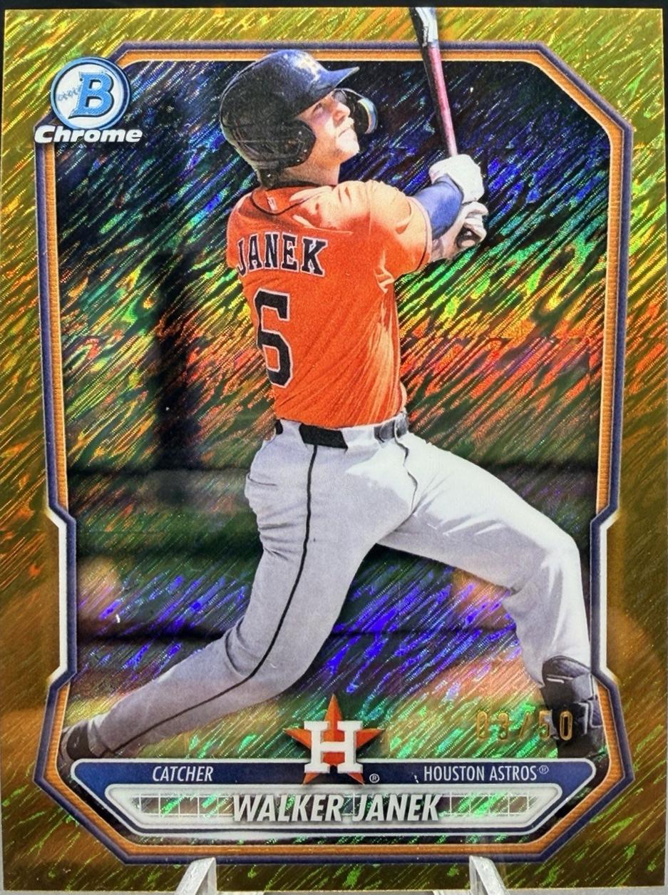 Walker Janek [Gold Shimmer Refractor] #BCP-131
