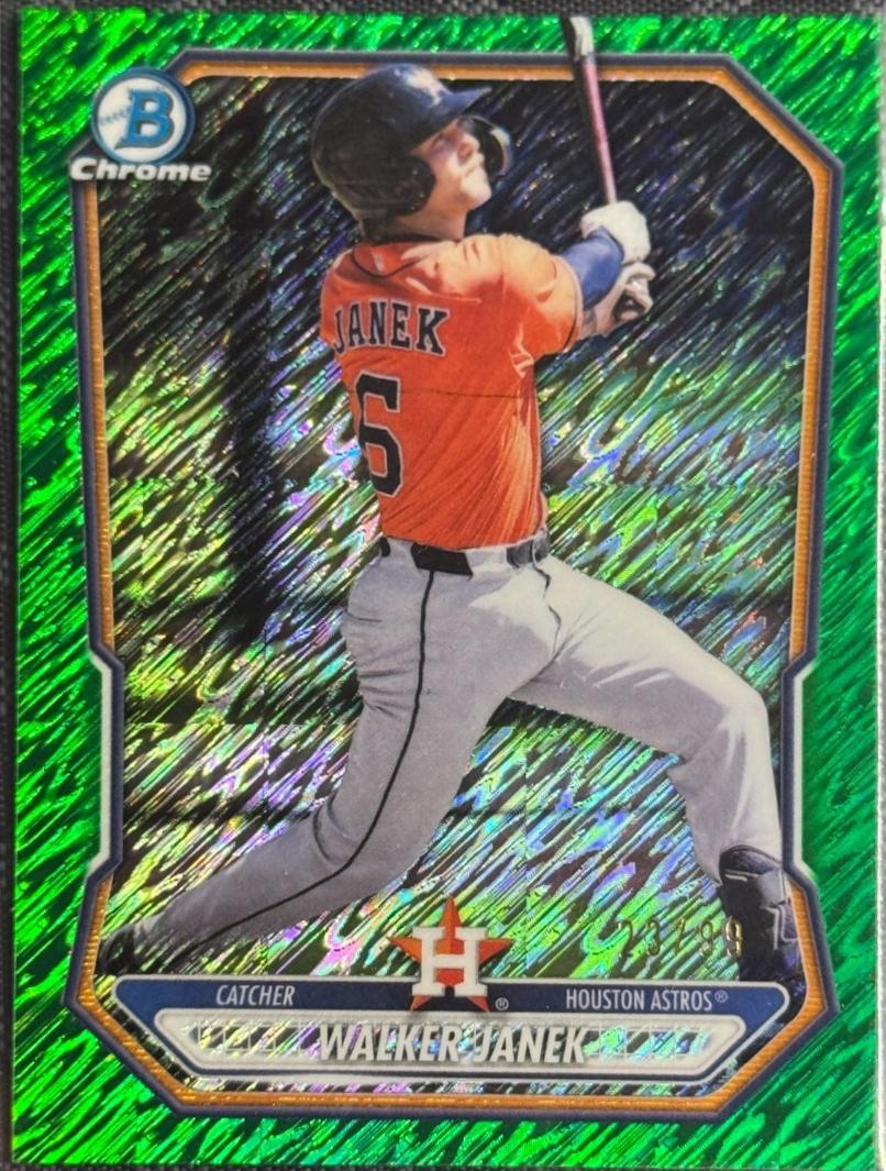 Walker Janek [Green Shimmer Refractor] #BCP-131