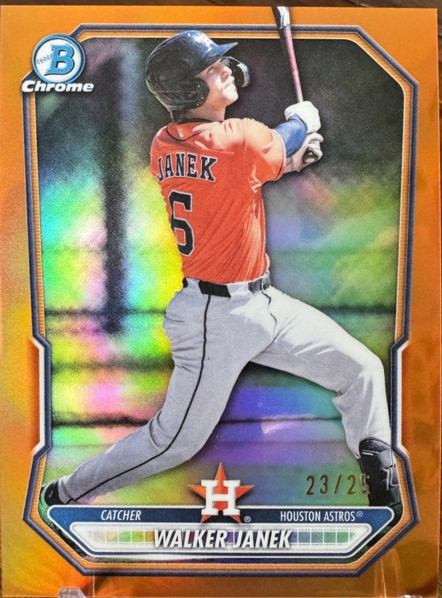 Walker Janek [Orange Geometric Refractor] #BCP-131