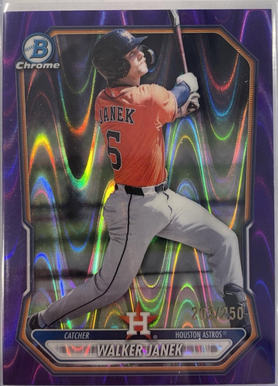 Walker Janek [Purple RayWave Refractor] #BCP-131