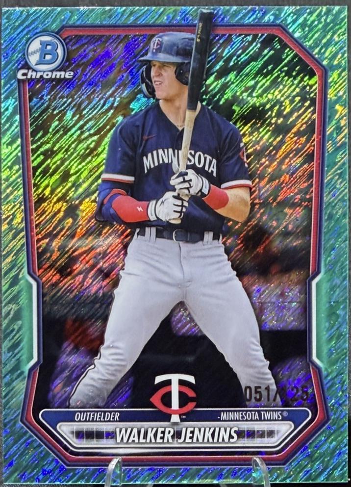 Walker Jenkins [Aqua Shimmer Refractor] #BCP-98