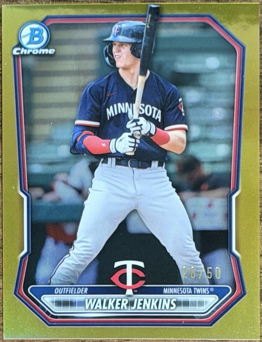 Walker Jenkins [Gold Geometric Refractor] #BCP-98