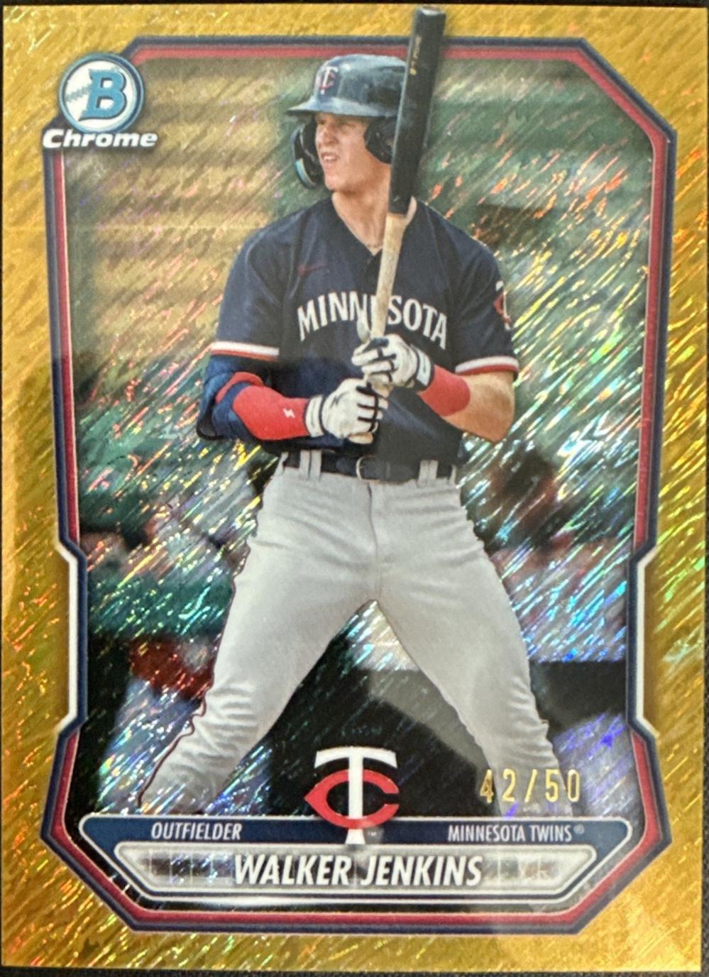 Walker Jenkins [Gold Shimmer Refractor] #BCP-98