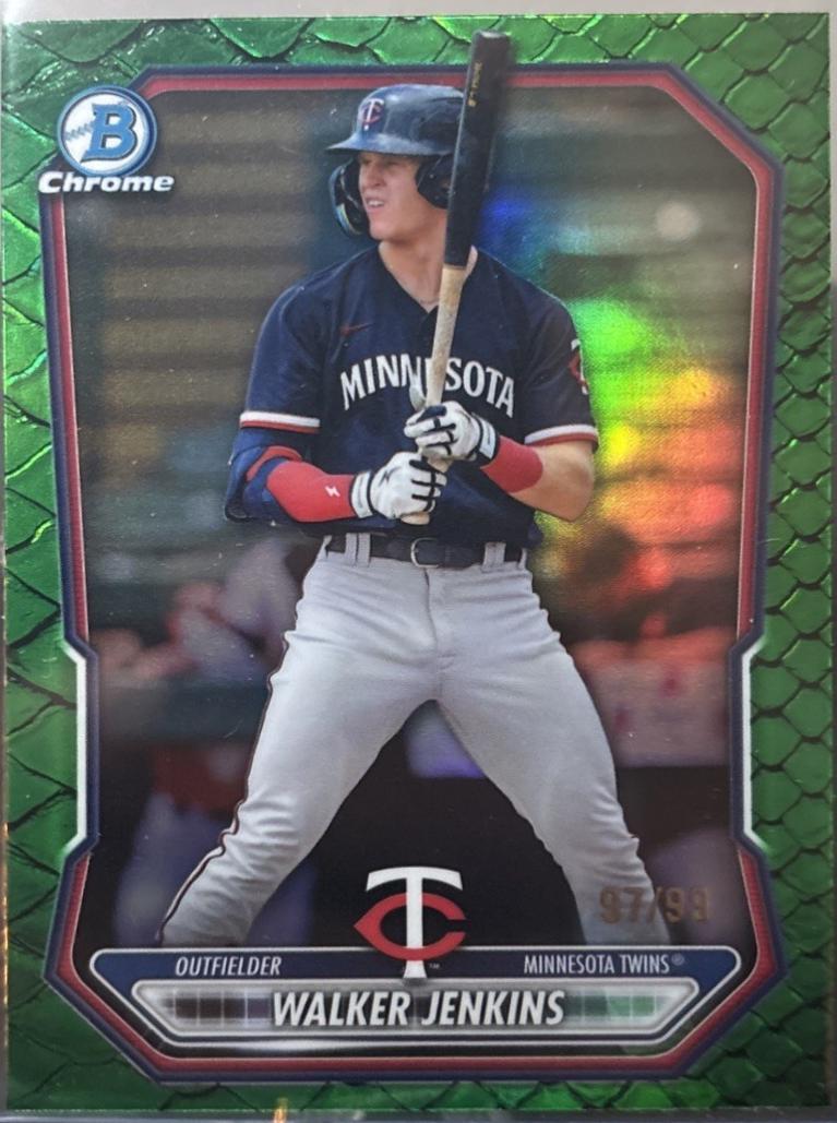 Walker Jenkins [Green Reptilian Refractor] #BCP-98