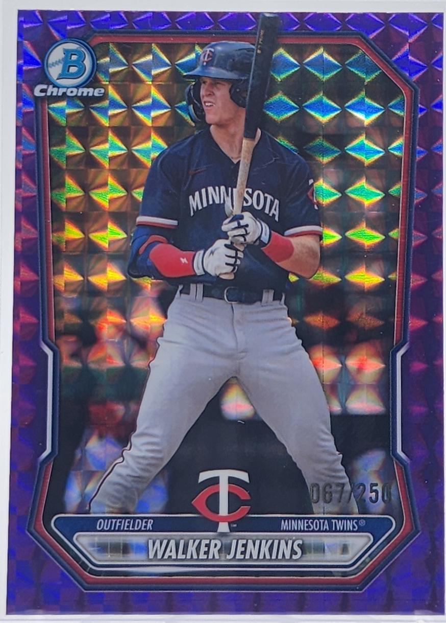 Walker Jenkins [Purple Geometric Refractor] #BCP-98