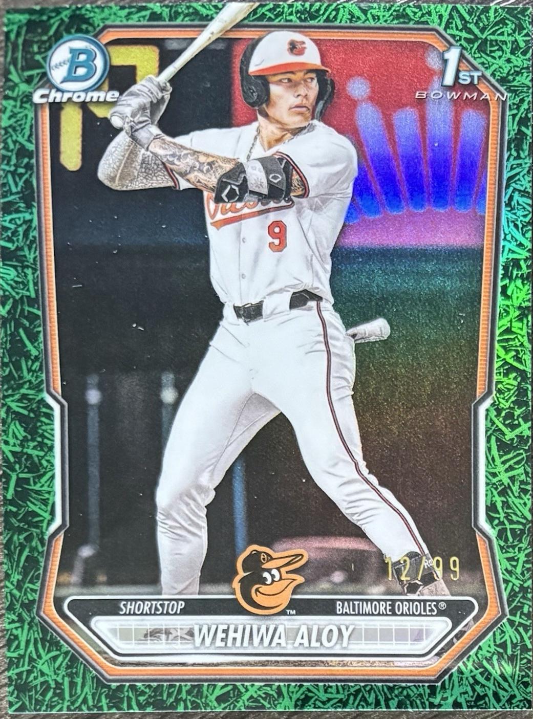 Wehiwa Aloy [Green Grass Refractor] #BCP-135