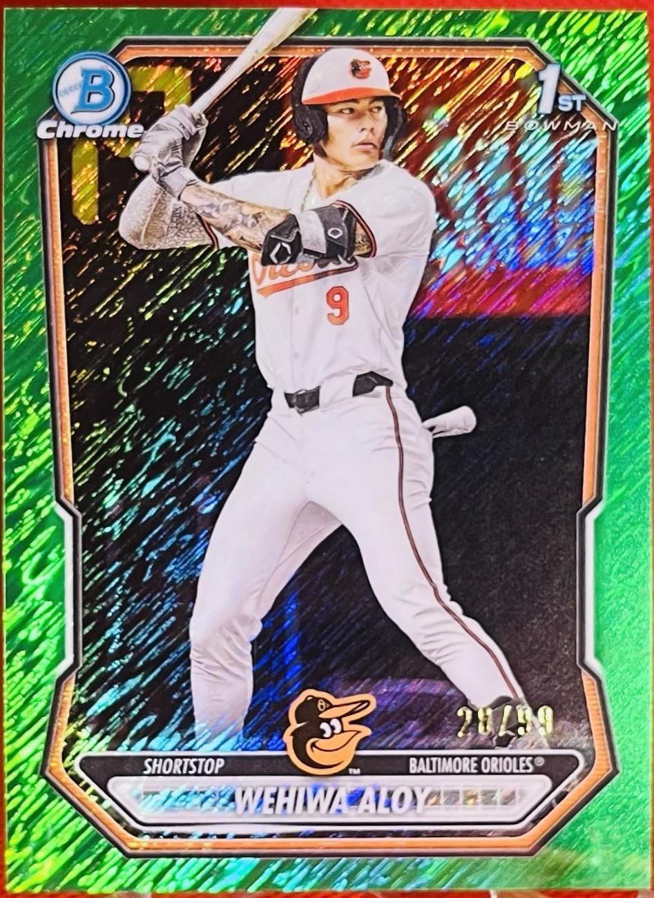 Wehiwa Aloy [Green Shimmer Refractor] #BCP-135