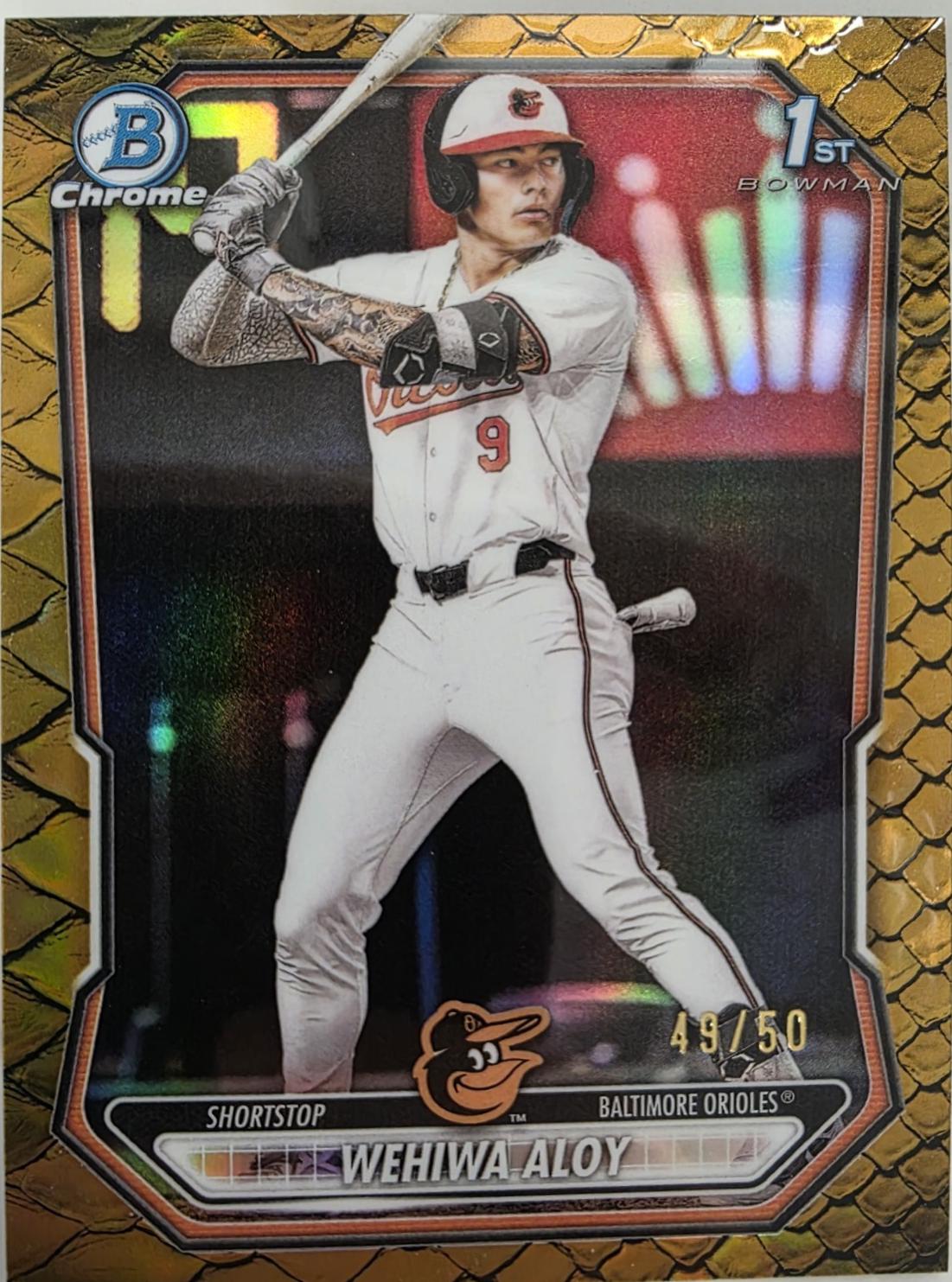 Wehiwa Aloy [Reptilian Gold Refractor] #BCP-135