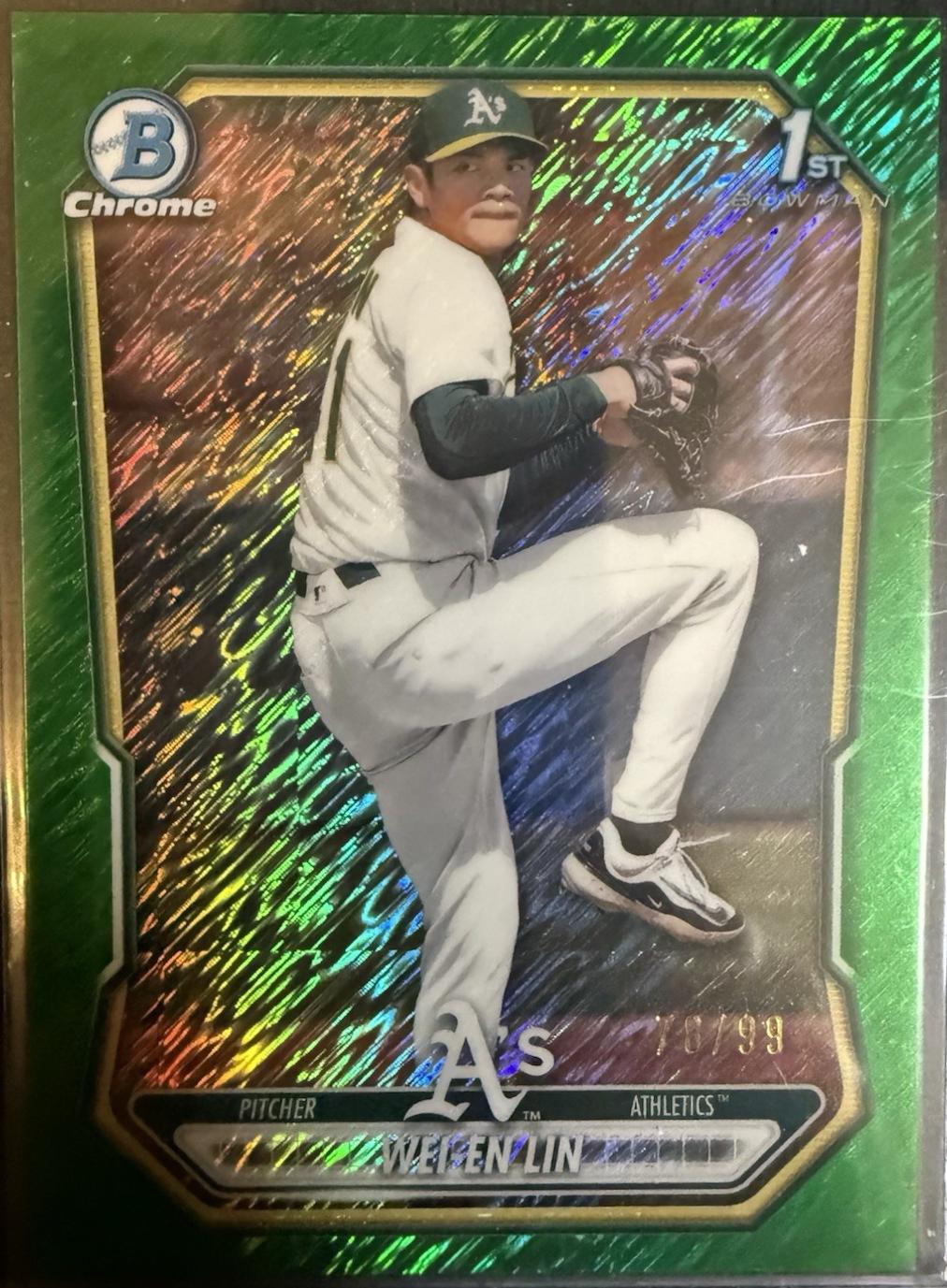 Wei-En Lin [Green Shimmer Refractor] #BCP-125