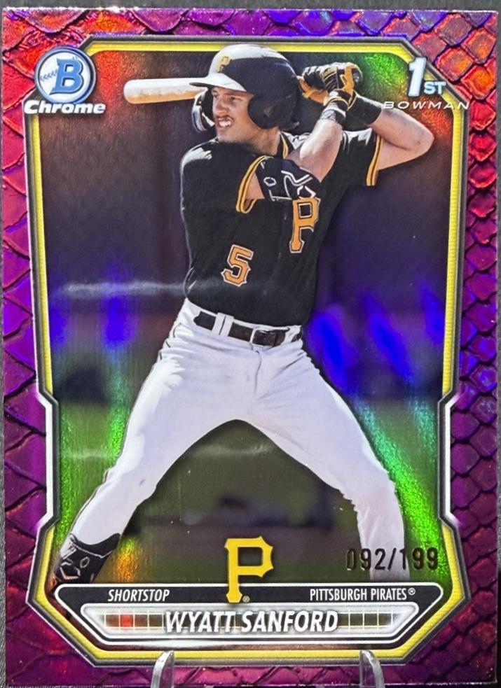 Wyatt Sanford [Reptilian Fuchsia Refractor] #BCP-66