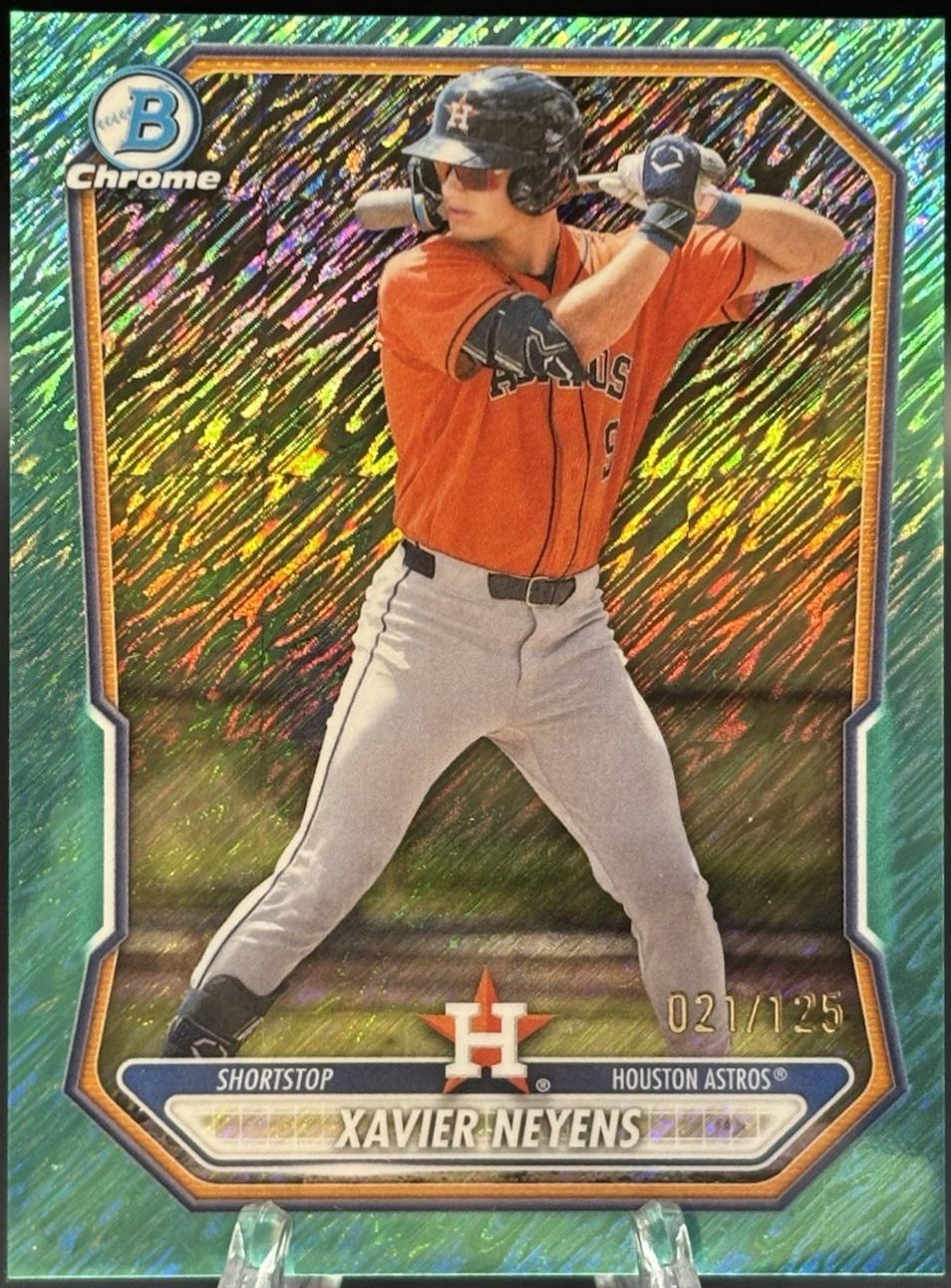 Xavier Neyens [Aqua Shimmer Refractor] #BCP-133