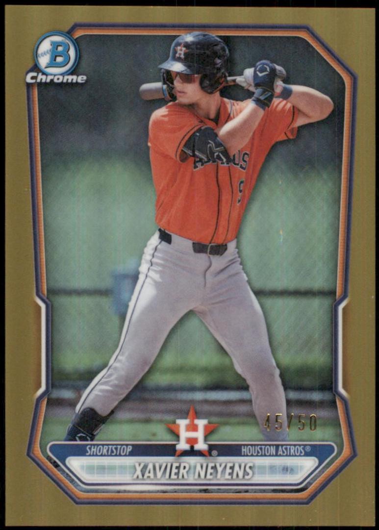 Xavier Neyens [Gold Refractor] #BCP-133