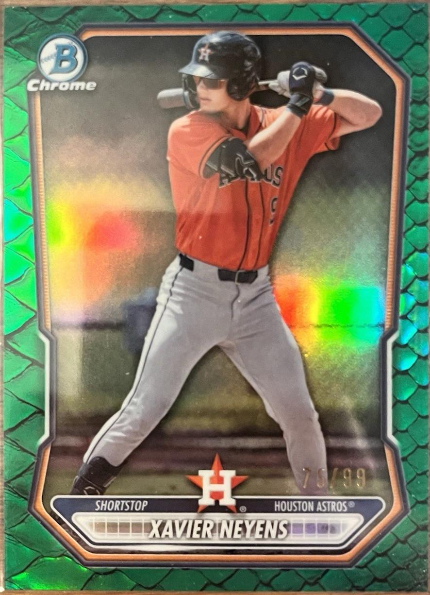 Xavier Neyens [Green Reptilian Refractor] #BCP-133