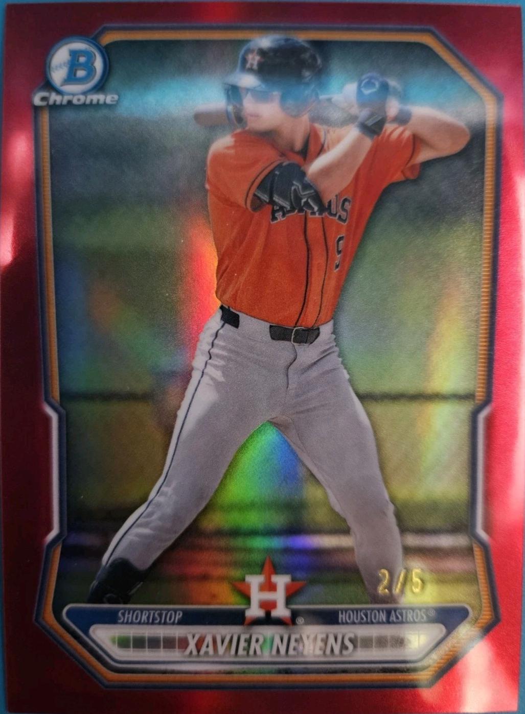 Xavier Neyens [Red Refractor] #BCP-133