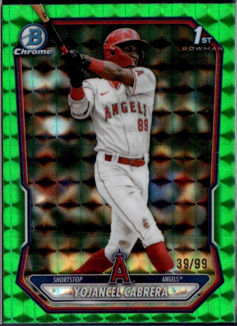 Yojancel Cabrera [Green Geometric Refractor] #BCP-3