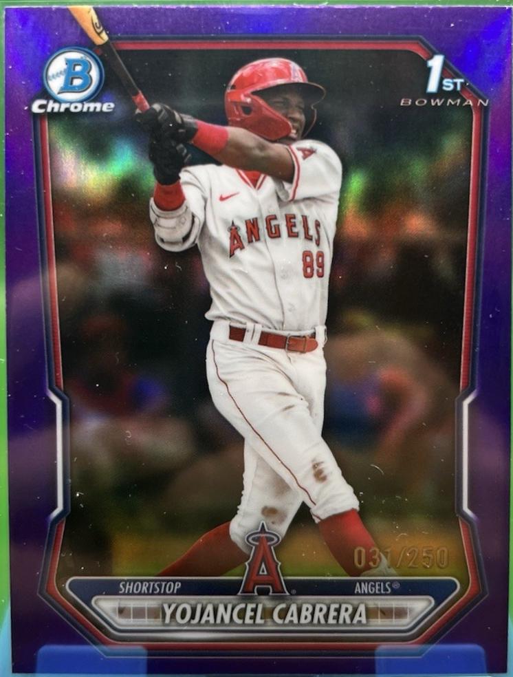 Yojancel Cabrera [Purple Refractor] #BCP-3