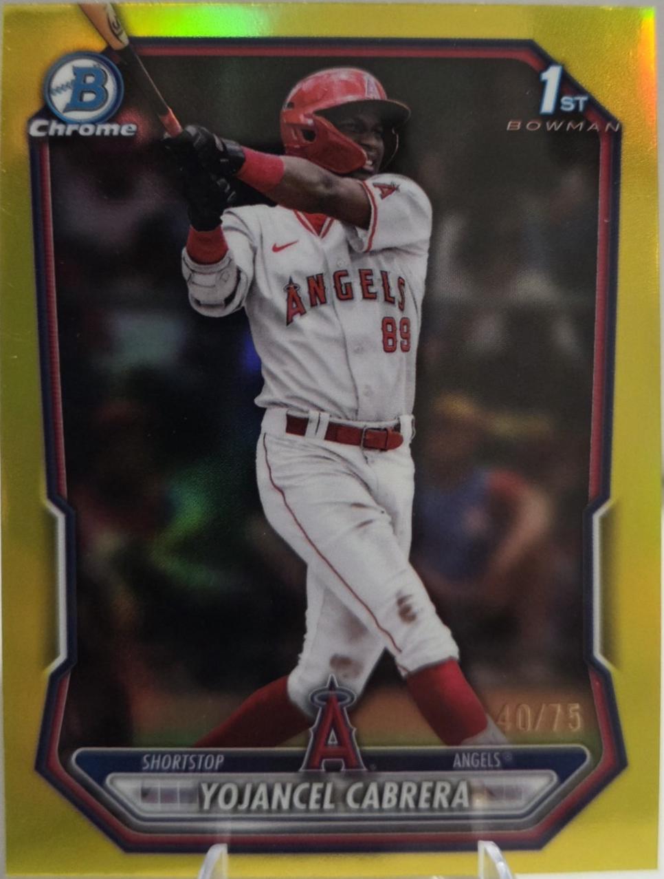 Yojancel Cabrera [Yellow Refractor] #BCP-3