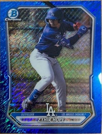 Zyhir Hope [Blue Shimmer Refractor] #BCP-86