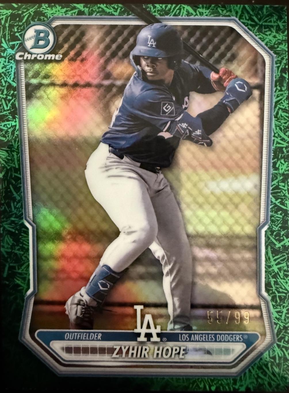Zyhir Hope [Green Grass Refractor] #BCP-86