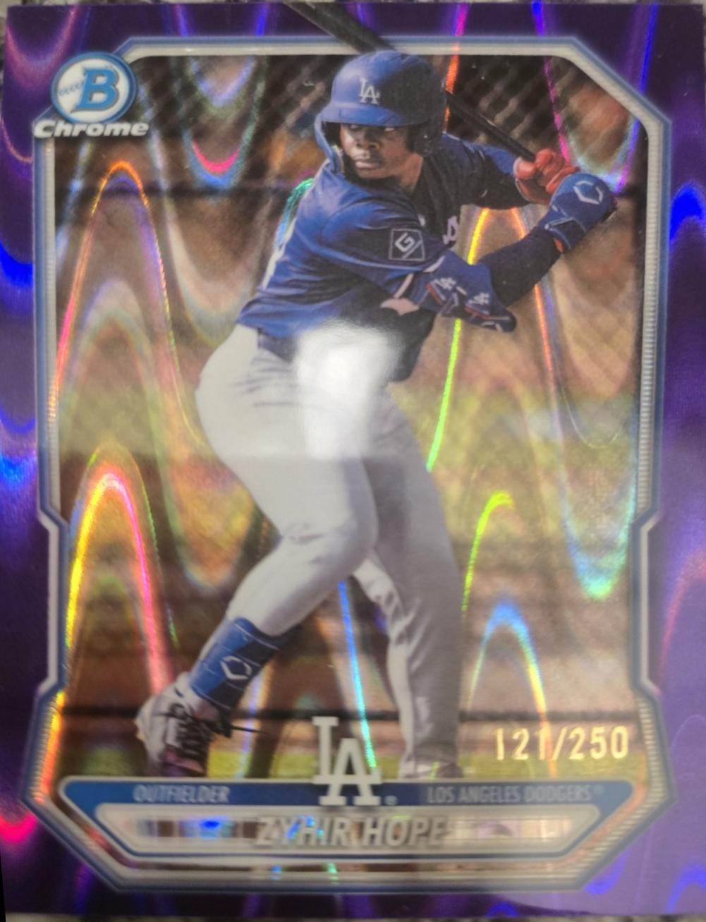 Zyhir Hope [Purple RayWave Refractor] #BCP-86