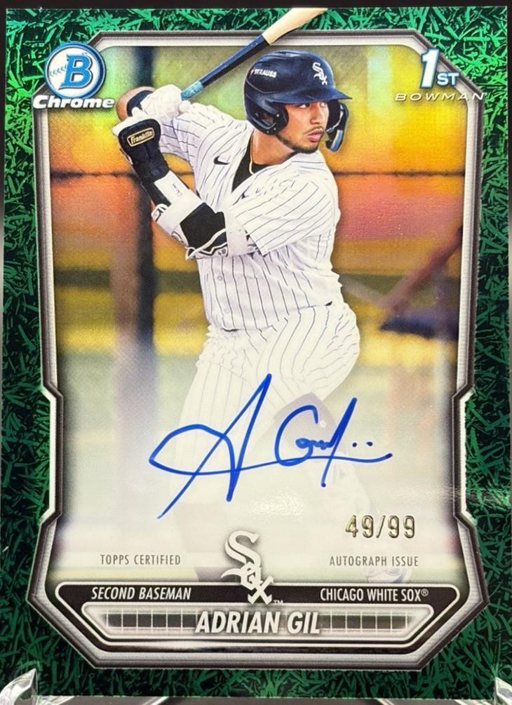 Adrian Gil [Green Grass Refractor] #CPA-AG