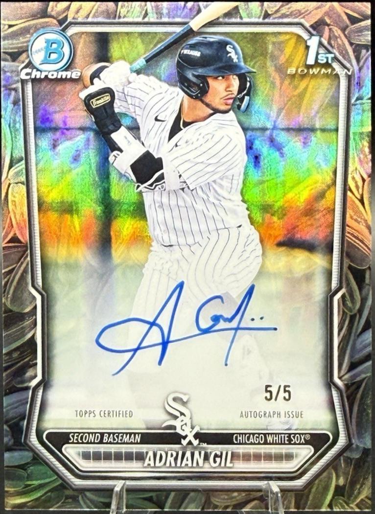 Adrian Gil [Sunflower Seeds Refractor] #CPA-AG