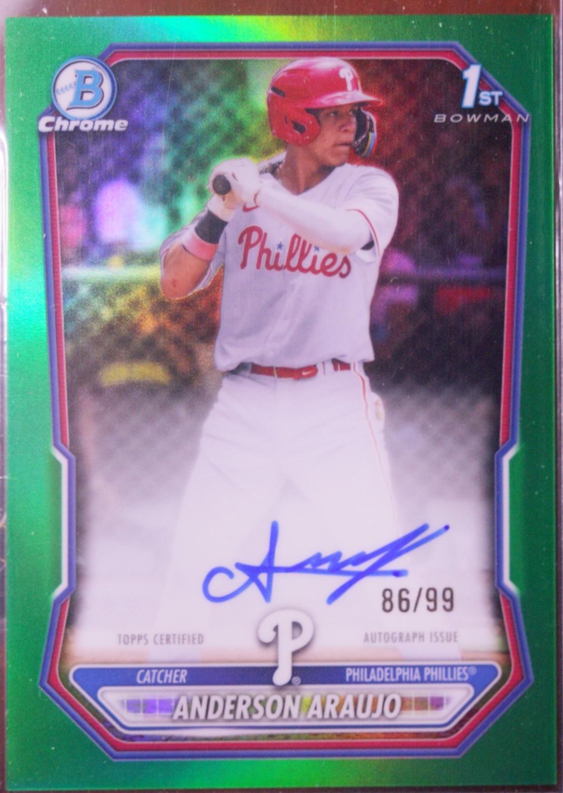 Anderson Araujo [Green Refractor] #CPA-ANA