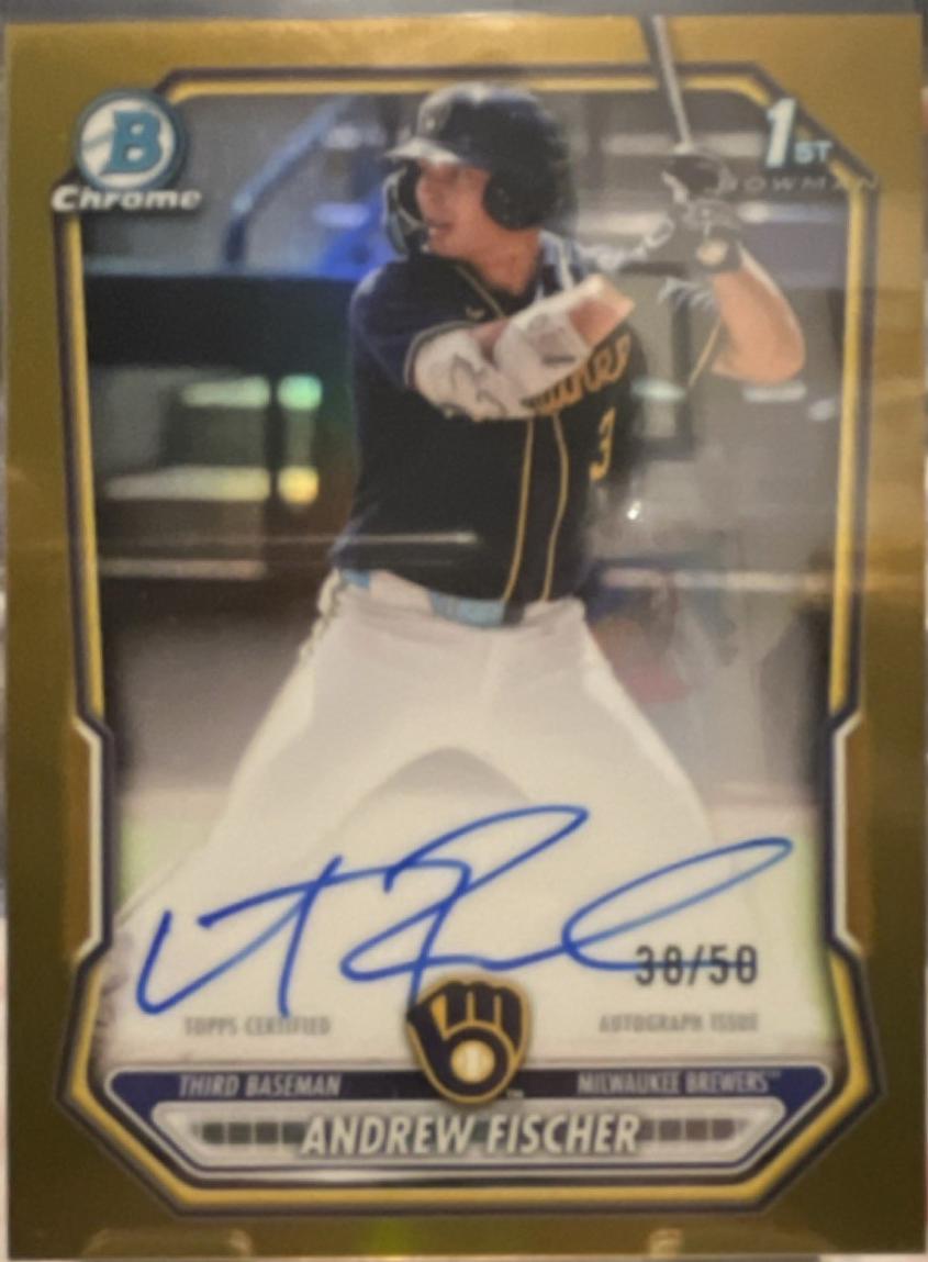 Andrew Fischer [Gold Refractor] #CPA-AF