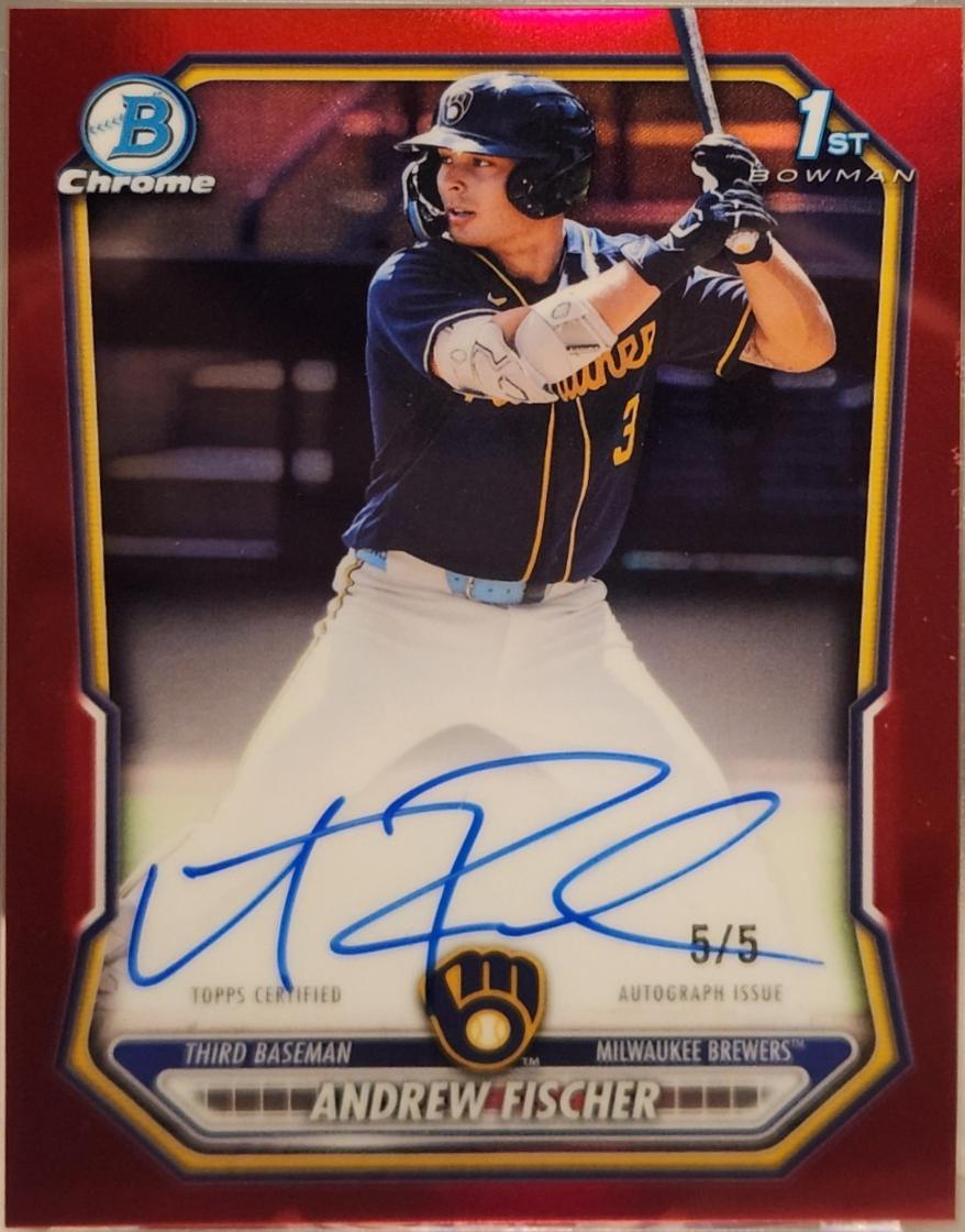 Andrew Fischer [Red Refractor] #CPA-AF