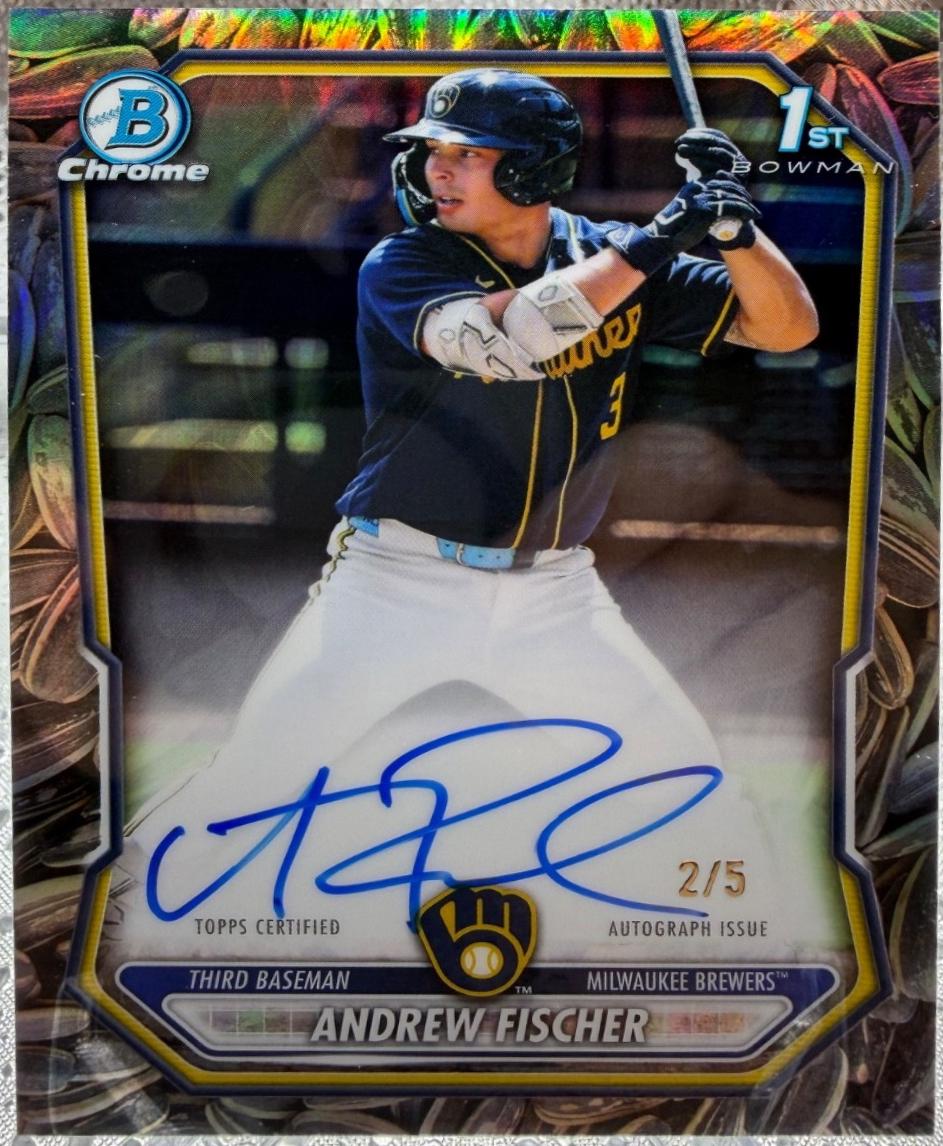 Andrew Fischer [Sunflower Seeds Refractor] #CPA-AF