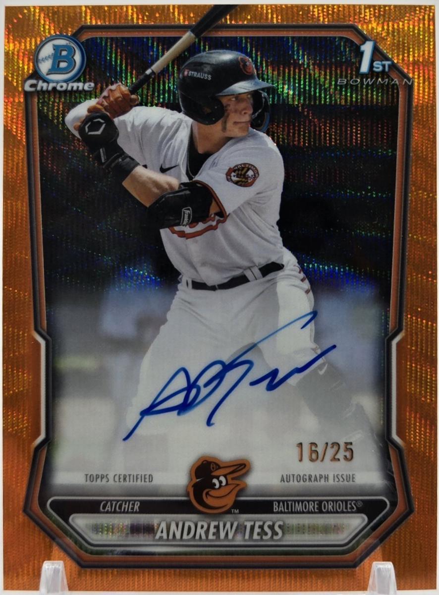 Andrew Tess [Orange Wave Refractor] #CPA-AT