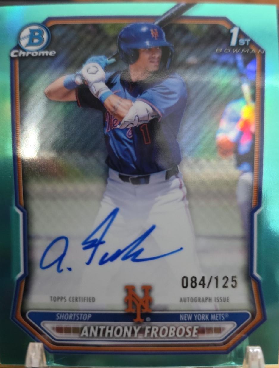 Anthony Frobose [Aqua Refractor] #CPA-AFR