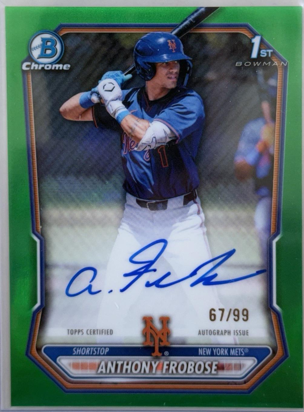 Anthony Frobose [Green Refractor] #CPA-AFR