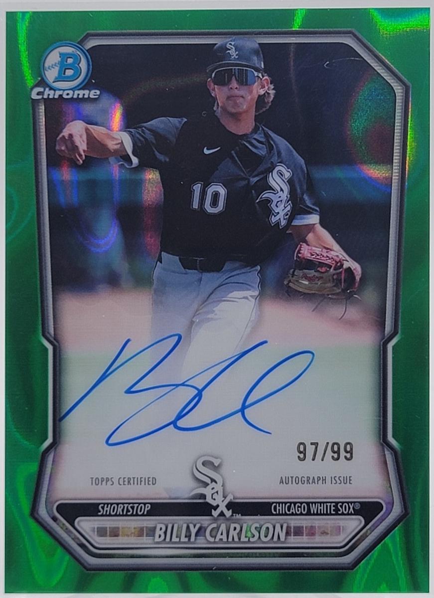 Billy Carlson [Green Lava Refractor] #CPA-BC