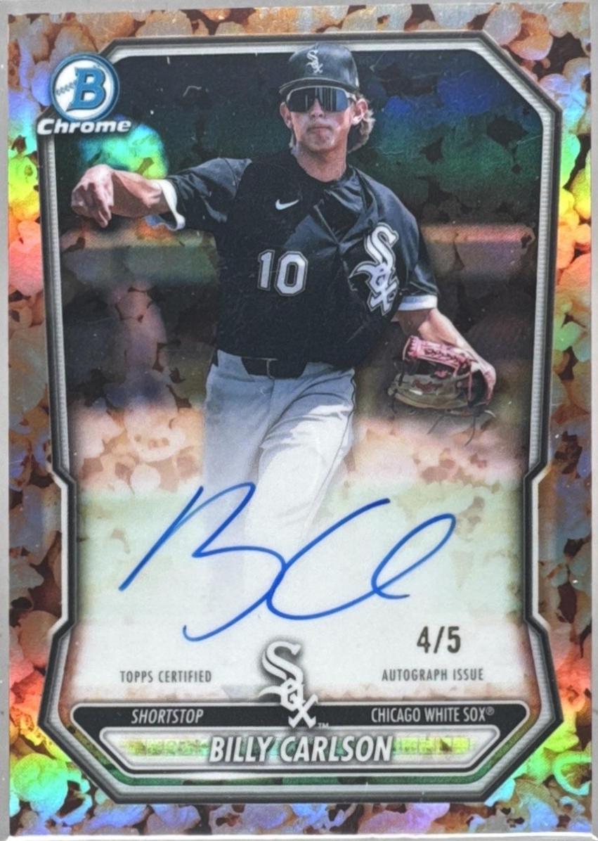 Billy Carlson [Red Refractor] #CPA-BC