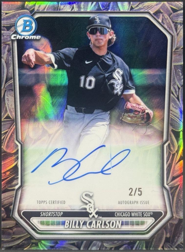 Billy Carlson [Sunflower Seeds Refractor] #CPA-BC