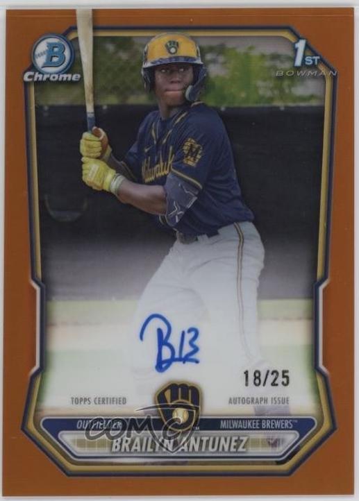 Brailyn Antunez [Orange Refractor] #CPA-BA