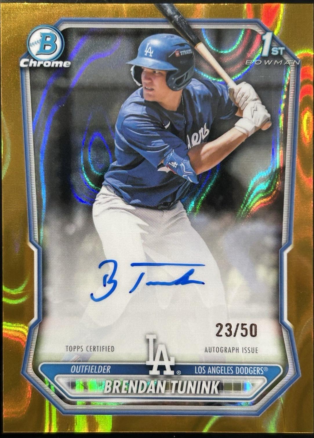 Brendan Tunink [Gold Lava Refractor] #CPA-BT