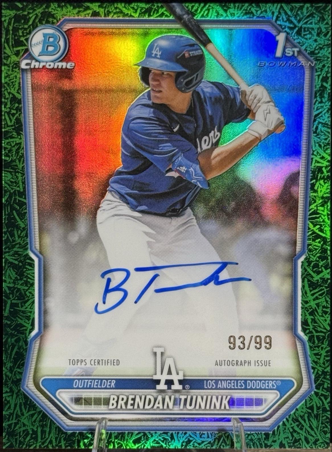 Brendan Tunink [Green Grass Refractor] #CPA-BT