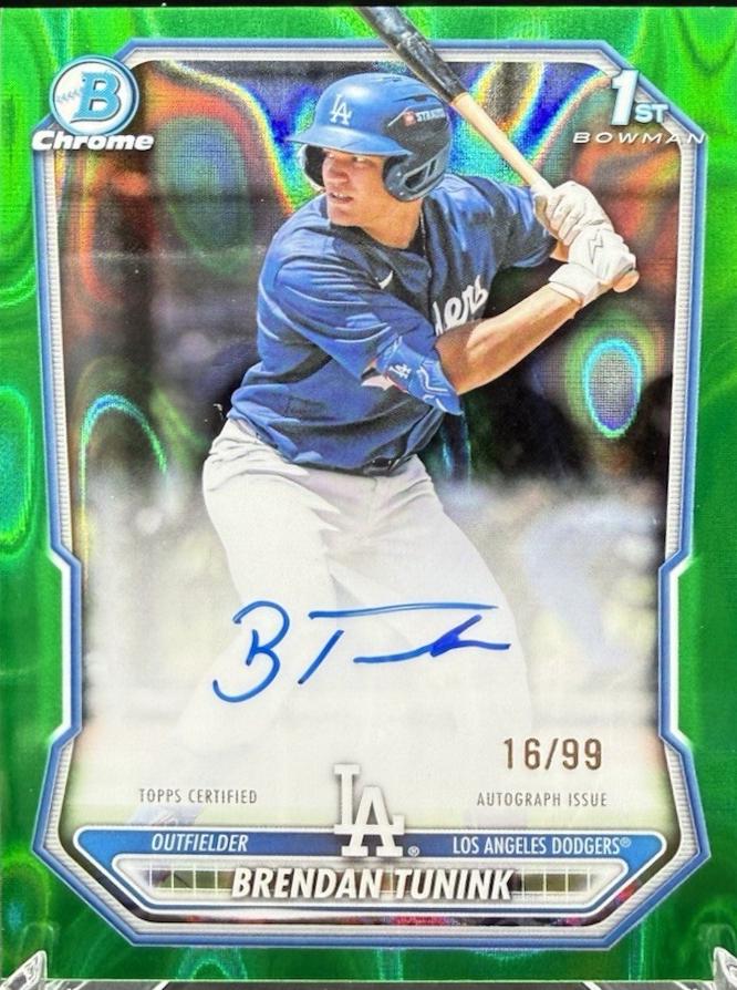 Brendan Tunink [Green Lava Refractor] #CPA-BT