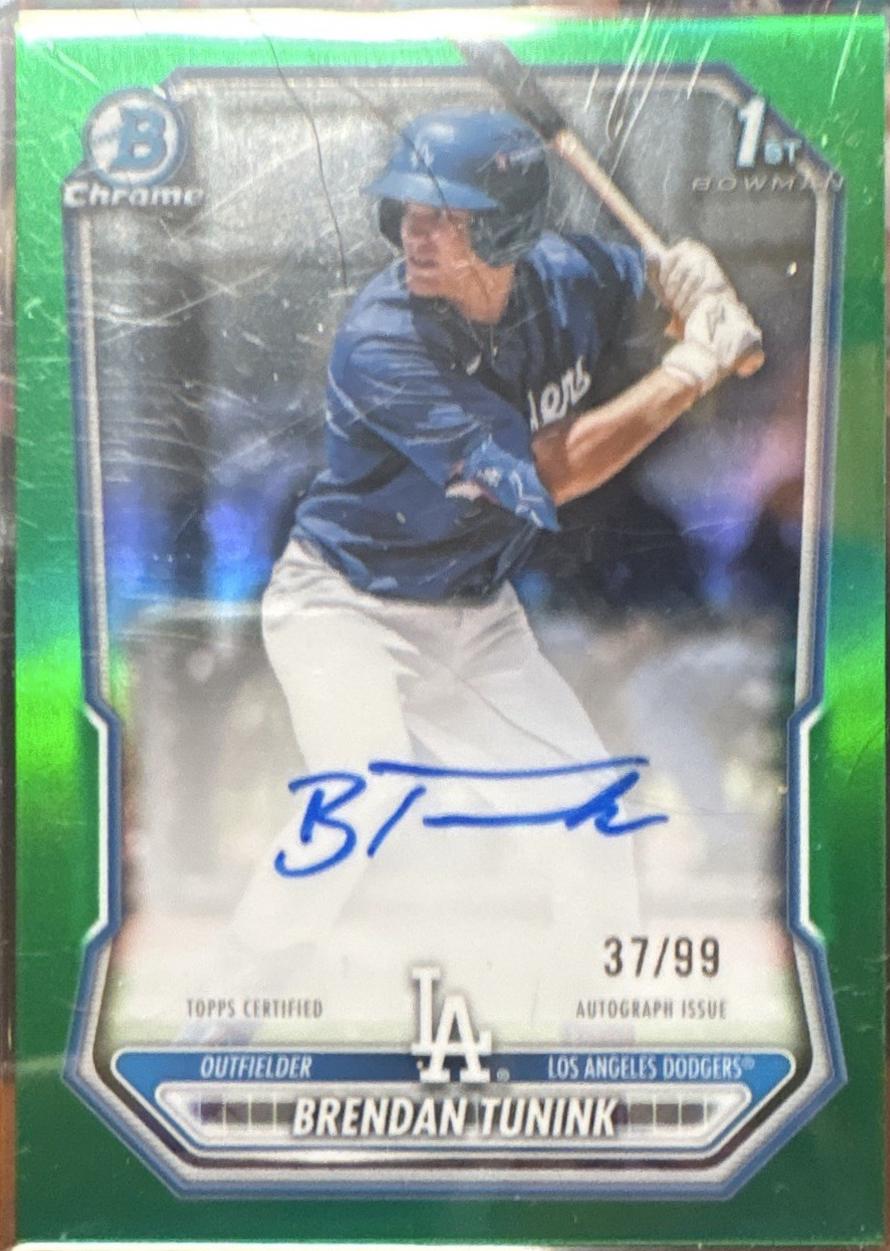 Brendan Tunink [Green Refractor] #CPA-BT