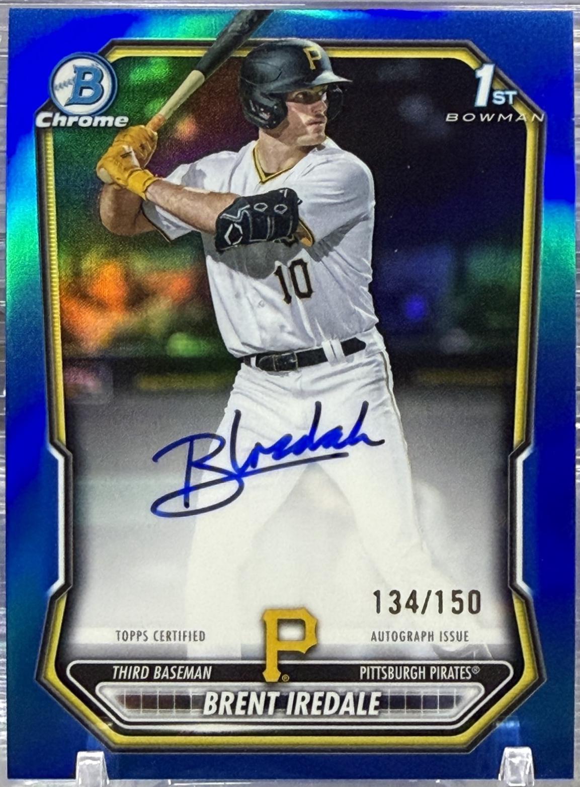 Brent Iredale [Blue Refractor] #CPA-BI