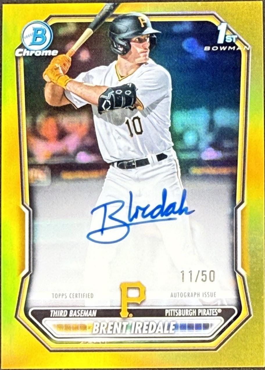 Brent Iredale [Gold Refractor] #CPA-BI