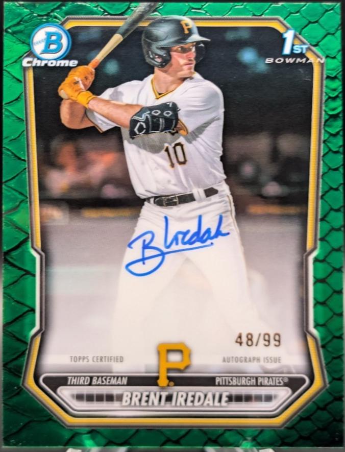 Brent Iredale [Green Reptilian Refractor] #CPA-BI