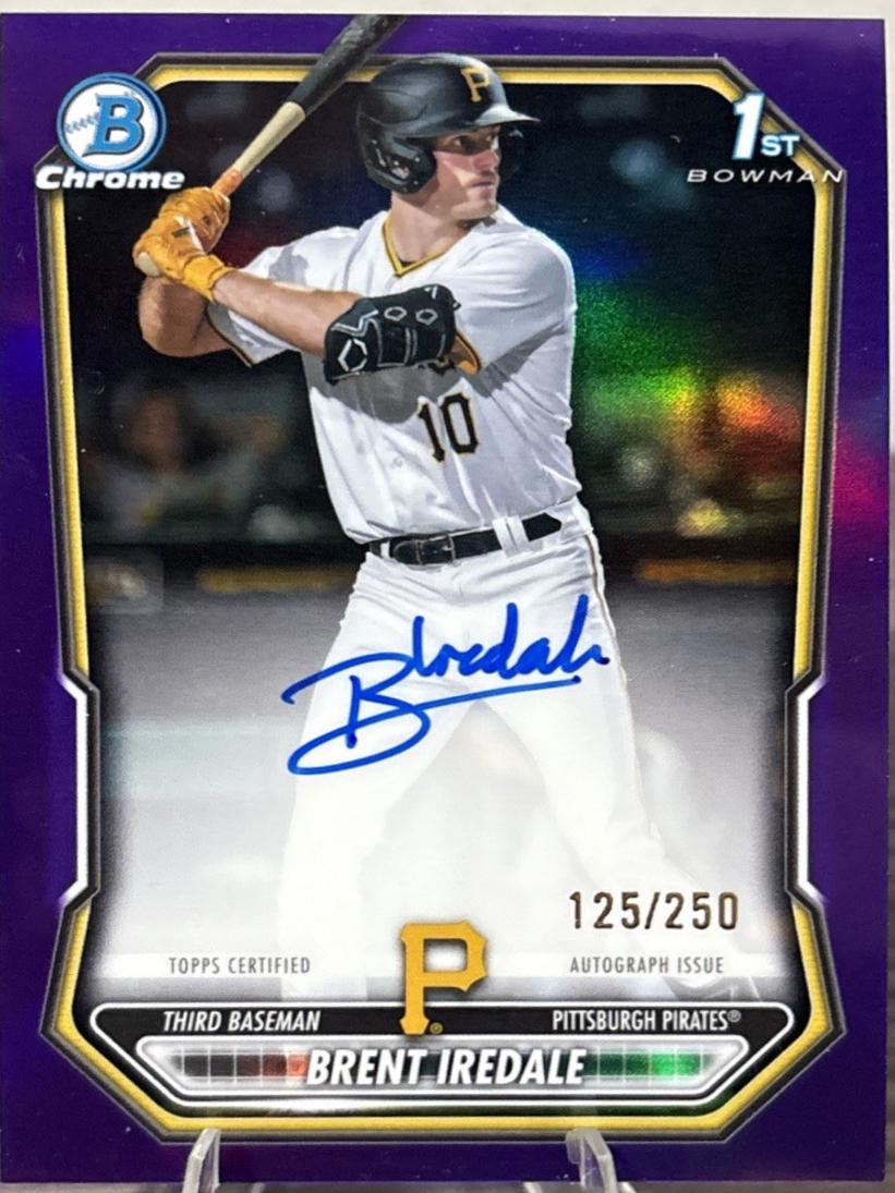 Brent Iredale [Purple Refractor] #CPA-BI
