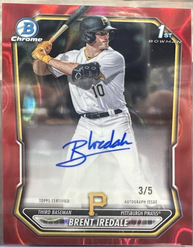 Brent Iredale [Red Lava Refractor] #CPA-BI