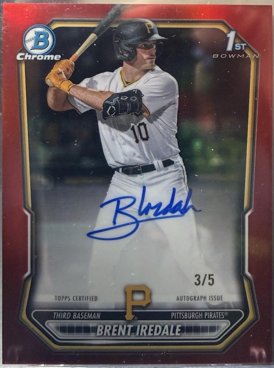 Brent Iredale [Red Refractor] #CPA-BI