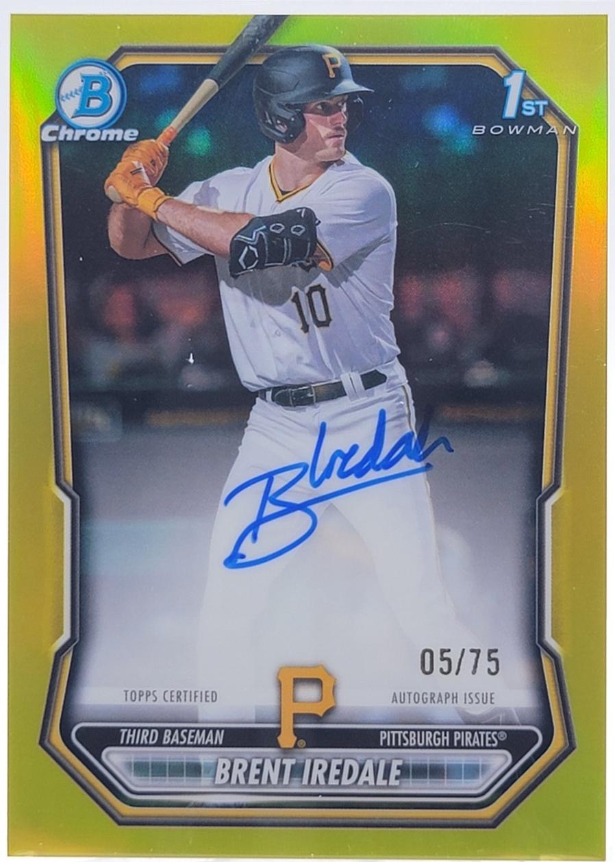 Brent Iredale [Yellow Refractor] #CPA-BI